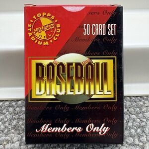 1996 Stadium Club Members Only Baseball 50 Card Set Comp Maddox McGwire
